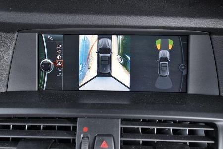 BMW X3 x-Drive 30d, Parkhilfe, Bildschirm
