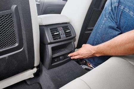 BMW X3 x-Drive 30d, Mittelkonsole