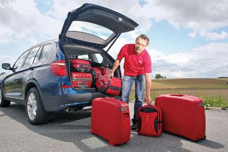 BMW X3 x-Drive 30d, Kofferraum, Ladevolumen