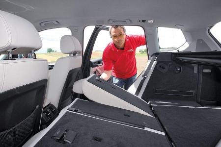 BMW X3 x-Drive 30d, Sitz umklappbar