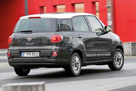 Fiat 500L Living 1.6 16V Multijet, Heckansicht