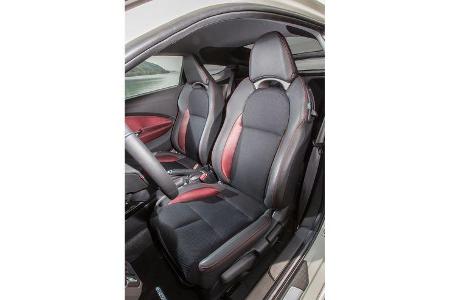 Honda CR-Z, Fahrersitz