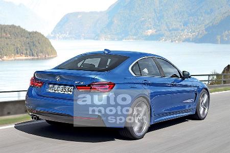 BMW Dreier, Heckansicht