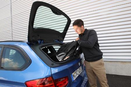 BMW 330d Touring, Kofferraum