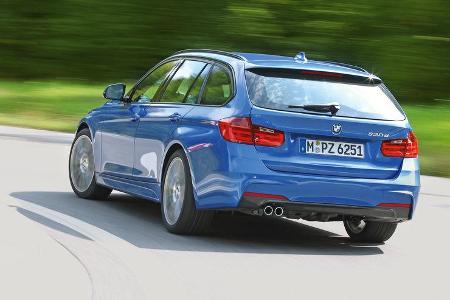 BMW 330d Touring, Heckansicht