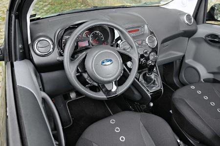 Ford Ka Titanium, Cockpit