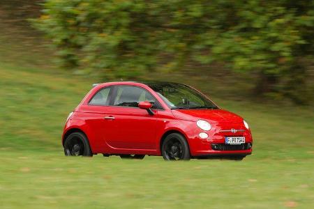 Fiat 500 0.9 Twinair Lounge, Seitenansicht