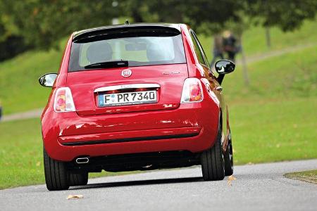 Fiat 500 0.9 Twinair Lounge, Heck