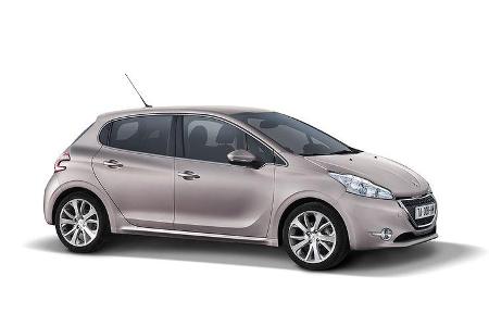 Peugeot 208, Seitenansicht