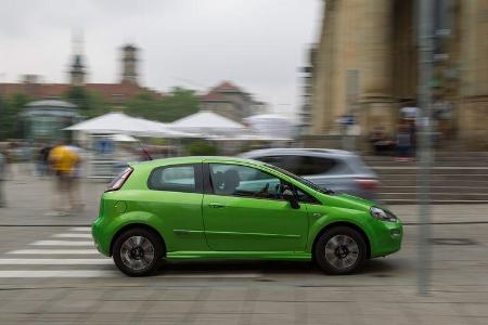 Fiat Punto 0,9 Twinair, Seitenansicht