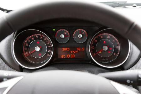 Fiat Punto 0,9 Twinair, Tacho, Rundinstrumente