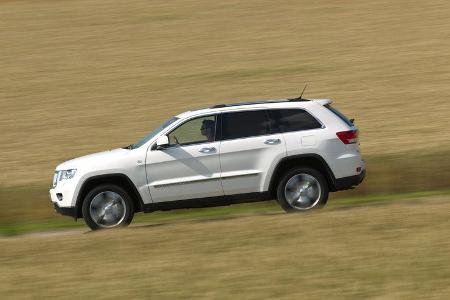 Jeep Grand Cherokee 3.0 CRD Overland, Seitenansicht
