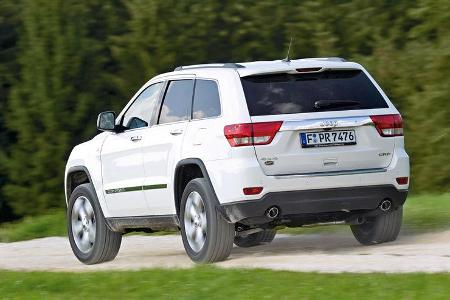 Jeep Grand Cherokee 3.0 CRD Overland, Rückansicht, Heck