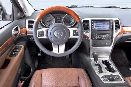 Jeep Grand Cherokee 3.0 CRD Overland, Cockpit