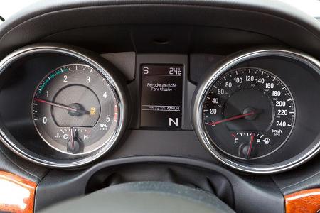 Jeep Grand Cherokee 3.0 CRD Overland, Tacho, Anzeigeinstrumente