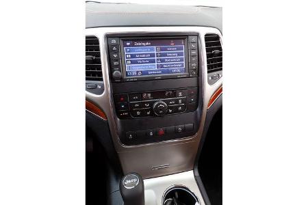 Jeep Grand Cherokee 3.0 CRD Overland, Mittelkonsole
