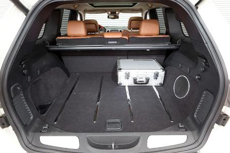 Jeep Grand Cherokee 3.0 CRD Overland, Kofferraum, Ladefläche