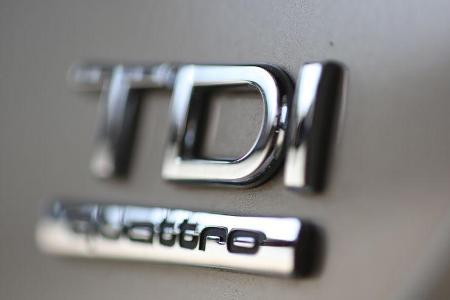 Audi A7 3.0 TDI, TDI, Schriftzug