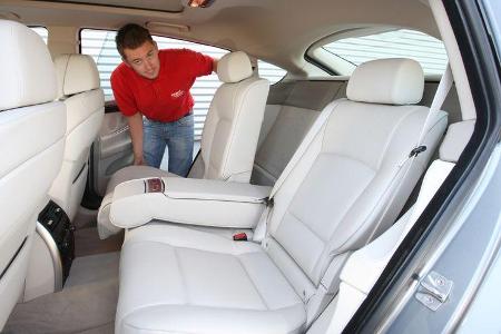 BMW 530d GT, RŸckbank