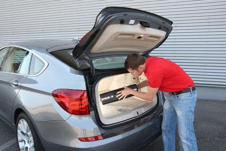 BMW 530d GT, Kofferraum