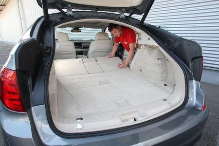 BMW 530d GT, Kofferraum
