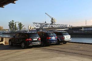 Mercedes ML, BMW X5, Range Rover Sport