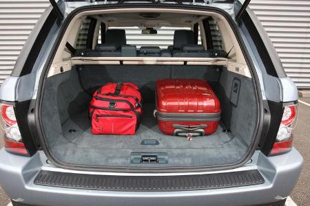 Range Rover Sport, Kofferraum