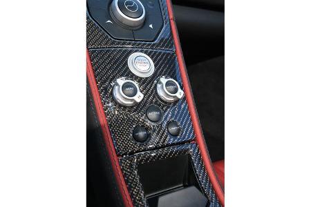 McLaren MP4-12C, Mittelkonsole