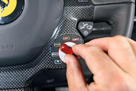 Ferrari 458 Italia, Fahrabstimmung