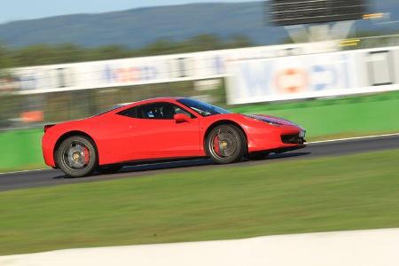 Ferrari 458 Italia, Seitenansicht