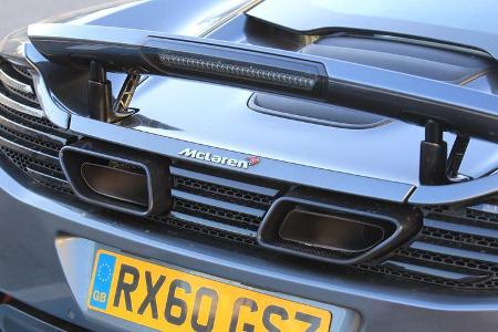McLaren MP4-12C, Auspuff