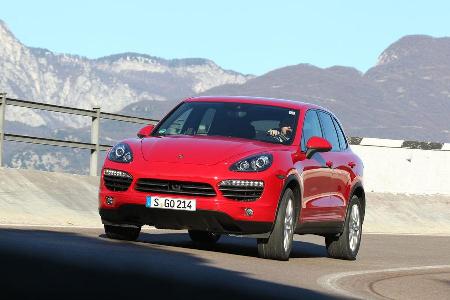 Porsche Cayenne S Diesel, Frontansicht