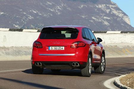 Porsche Cayenne S Diesel, Heckansicht