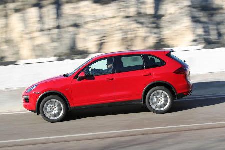 Porsche Cayenne S Diesel, Seitenansicht