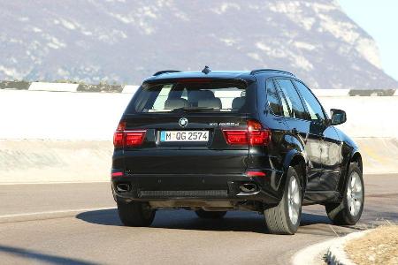BMW X5 M50d, Heckansicht