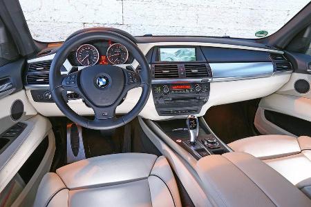 BMW X5 M50d, Cockpit, Lenkrad