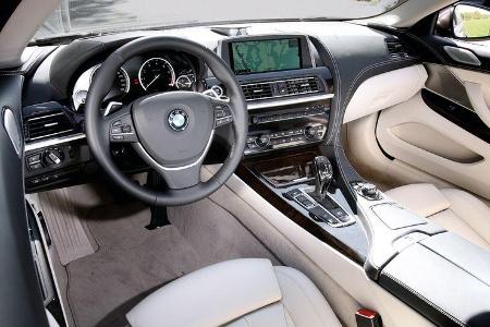 BMW 650i, Cockpit