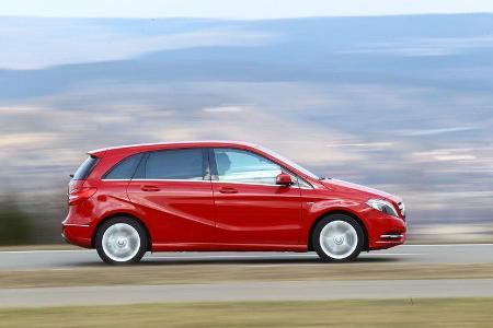 Mercedes B 200, Seitenansicht