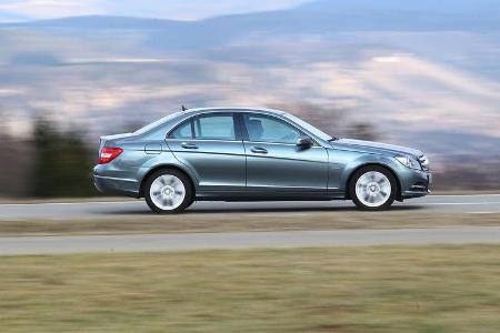 Mercedes C 180, Seitenansicht