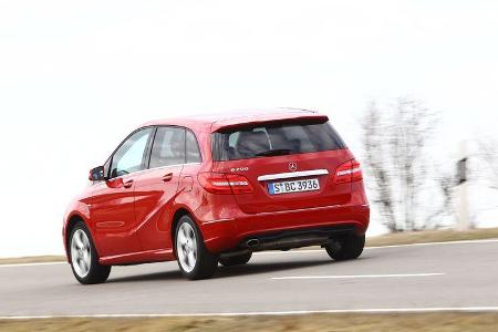 Mercedes B 200, Heck