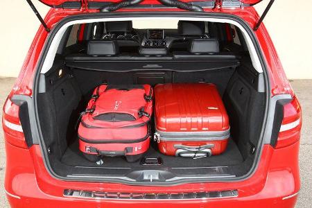 Mercedes B 200, Ladefläche, Kofferraum