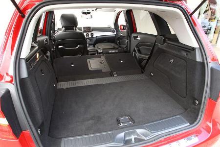 Mercedes B 200, Ladefläche, Kofferraum