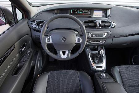 Renault Gr. Scénic 1.5 dCi Dynam., Cockpit, Lenkrad