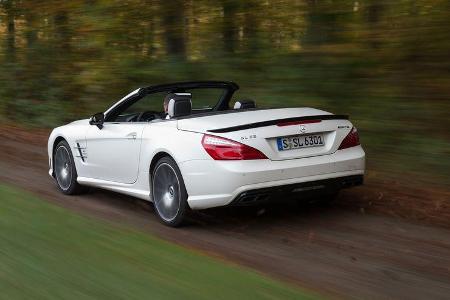 Mercedes SL 63 AMG, Heckansicht
