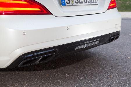 Mercedes SL 63 AMG, Auspuff, Endrohre