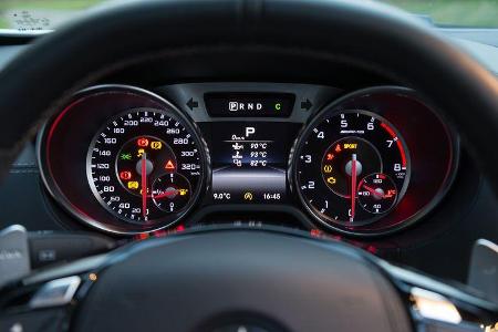 Mercedes SL 63 AMG, Rundinstrumente