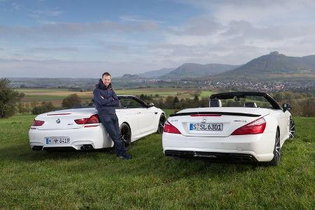 BMW M 6 Cabrio, Mercedes SL 63 AMG,