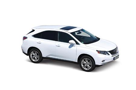 Lexus RX 450h, Seitenansicht