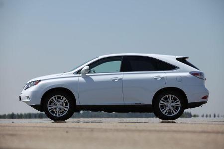 Lexus RX 450h, Seitenansicht