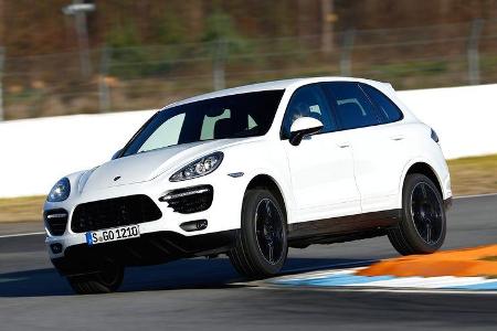 Porsche Cayenne Turbo S, Frontansicht
